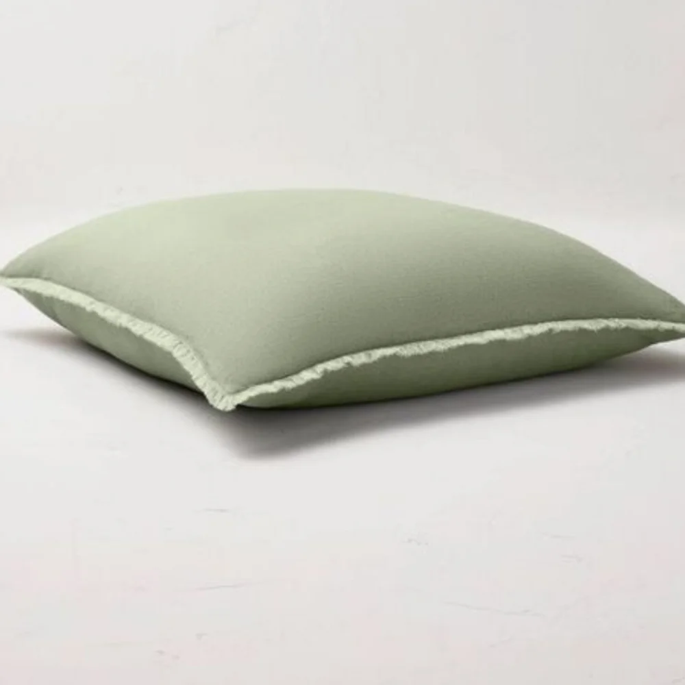 Casaluna Linen Blend Euro Throw Pillow - Picture 3 of 3